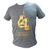 Leon Gloves Kickboxing Tişört Gri