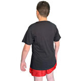 Leon Boks Eldivenli Tişört Siyah Altın