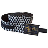 Leon Mini Skulls Kuru Kafa 5 Metre Boks Bandajı Siyah