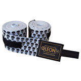 Leon Mini Skulls Kuru Kafa 5 Metre Boks Bandajı Beyaz