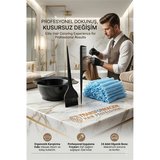 Hair Professional Saç Boyama Seti: 24'lü Bone, Karıştırma Kabı ve Tarak Fırça Takımı Saç Boyama Seti