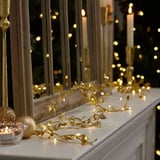3 Metre Yaldızlı Gold LED Işık – Dekoratif Ortam Aydınlatması