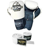 Leon Blade Training Boks Kick Boks Ve Muay Thai Eldiveni Ve Bandaj Seti 3,5 m