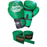 Leon Blade Training Boks Kick Boks Ve Muay Thai Eldiveni Ve Bandaj Seti 3,5 m