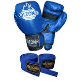Leon Blade Training Boks Kick Boks Ve Muay Thai Eldiveni Ve Bandaj Seti 3,5 m