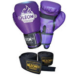 Leon Blade Training Boks Kick Boks Ve Muay Thai Eldiveni Ve Bandaj Seti 3,5 m