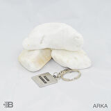 Dodge Logolu Plaka Anahtarlık - Kişiye Özel Dodge Plaka Kare Çelik Anahtarlık