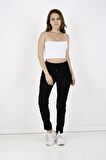 BLACK STEEL, BAYAN JOGGER, BEL VE PAÇA LASTİKLİ PANTOLON-13000