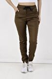 BLACK STEEL, BAYAN JOGGER, BEL VE PAÇA LASTİKLİ PANTOLON-13000