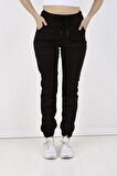 BLACK STEEL, BAYAN JOGGER, BEL VE PAÇA LASTİKLİ PANTOLON-13000