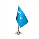 Doğu Türkistan Masa Bayrağı 