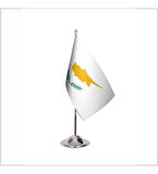 Guney Kıbrıs Masa Bayrağı 