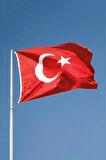 Türk Bayrağı Alpaka Kumaş 3x4,5m.