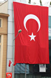 Türk Bayrağı Alpaka Kumaş 4x6m.