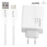 EV TİPİ 67W USB/TYPE-C SALİSE ÖLÇERLİ SÜPER SONİC HIZLI ŞARJ CİHAZI TAKIMI