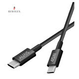 ARAÇ İÇİ METAL BAŞLIKLI 45W USB-C/TYPE-C GİRİŞLİ VE  KABLOLU SÜPER HIZLI OTO ŞARJ CİHAZI TAKIMI
