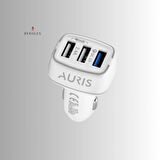 ARAÇ İÇİ 5.4A / 30W SÜPER HIZLI 3 USB GİRİŞLİ OTO ŞARJ BAŞLIĞI