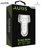 ARAÇ İÇİ 5.4A / 30W SÜPER HIZLI 3 USB GİRİŞLİ OTO ŞARJ BAŞLIĞI