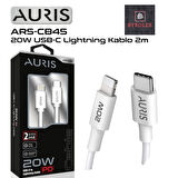20W USB-C >> LİGHTİNG (İPHONE) 2 METRE ŞARJ KABLOSU