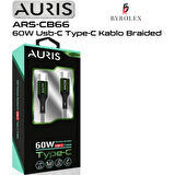 60W USB-C / TYPE-C BRAIDED ŞARJ KABLOSU