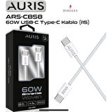 60W TYPE-C / TYPE-C SİLİKON ŞARJ KABLOSU