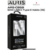 60W TYPE-C / TYPE-C SİLİKON ŞARJ KABLOSU