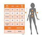 Kadın Uzun Kollu önden Fermuarlı Cepli Modal Ceket