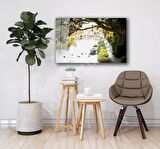  ÇiçekDoğa Manzara Cam Tablo 4mm Dayanıklı Temperli Cam