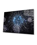 Parıltılı Cam Tablo, Ev ve Ofis Duvar Dekoru, Hediyelik Büyük Temperli 4 mm Cam Tablo