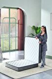 Deluxe Gri 70x180 Katlanır Yatak, Yer Yatağı, Misafir Yatağı, Kamp Yatağı (Ölçü Seçenekli)