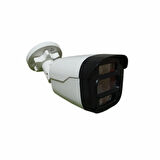 2 KAMERALI 4 WARM LEDLİ GECE RENKLİ GÖSTEREN 1080P PLASTİK KASA GÜVENLİK KAMERA SETİ