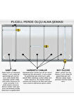 Katlanabilir Cam Balkon Plise Perde