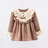 KIZ ÇOCUK EKOSE ELBİSE