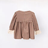 KIZ ÇOCUK EKOSE ELBİSE