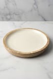 Mango Agacı Pasta Tabağı & Sunum Tabağı 20 Cm Krem