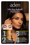 Aden Luxury Browliner - Kaş Kalemi 02 Dark Brown(Koyu Kahverengi)