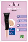 Aden BB Cream Vegan - Vegan BB Krem 01 Porcelain(Porselen)