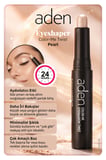 Aden Eyeshadow Twist - Asansörlü Göz Farı 01 Pearl(İnci)