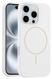 iPhone 16 Pro Max Kılıf Jully Magsafe Kapak - Beyaz