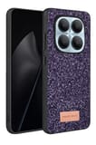 Note 15 4G Bright Simli Kapak - Derin Mor