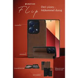 Redmi 13C Kılıf Flip Cover - Siyah