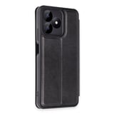 Realme Note 50 4G Kılıf Flip Cover - Siyah