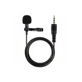 3.5mm Jak 1.5 Metre Double Mikrofon - Siyah