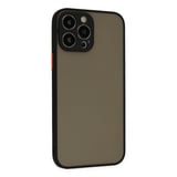 iPhone 13 Pro Max Kılıf Montreal Silikon Kapak - Siyah