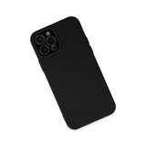 iPhone 12 Pro Max Kılıf Lansman Glass Kapak - Siyah