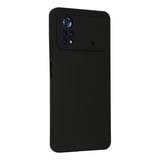 Poco X4 Pro 5G Kılıf Nano içi Kadife Silikon - Siyah
