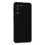 Galaxy S21 Kılıf Nano içi Kadife Silikon - Siyah