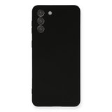 Galaxy S21 Plus Kılıf Nano içi Kadife Silikon - Siyah