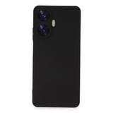 Realme C55 Kılıf Nano içi Kadife Silikon - Siyah