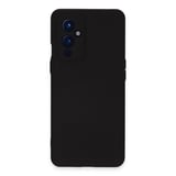 Erdo Ticaret One Plus 9 Kılıf Nano Kadife Silikon Siyah Arka Kılıf